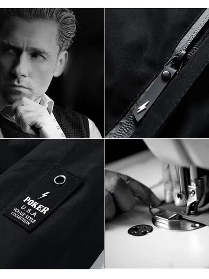 Chaqueta con capucha estilo streetwear para hombre