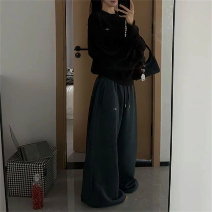 Pantalones de chándal holgados para mujer