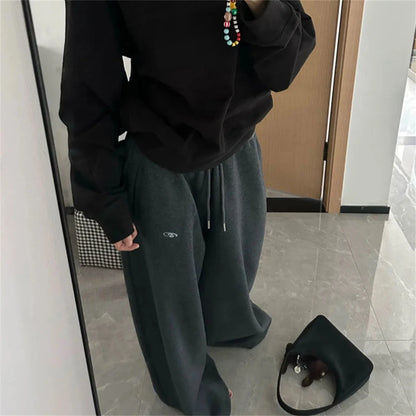 Pantalones de chándal holgados para mujer