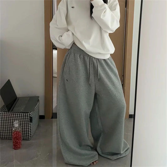 Pantalones de chándal holgados para mujer