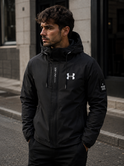 Chaqueta con capucha estilo streetwear para hombre