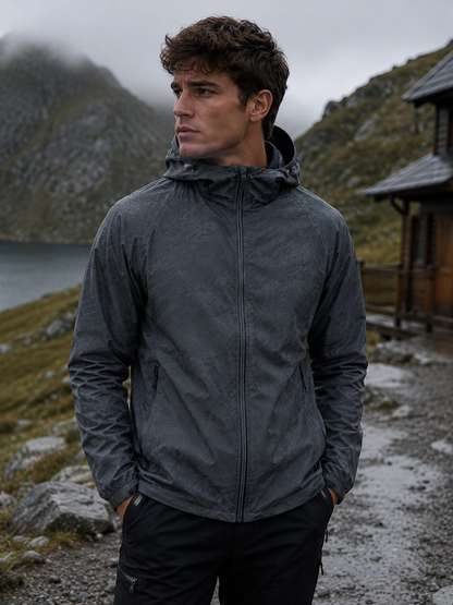 Chaqueta Unisex impermeable de senderismo LNGXO