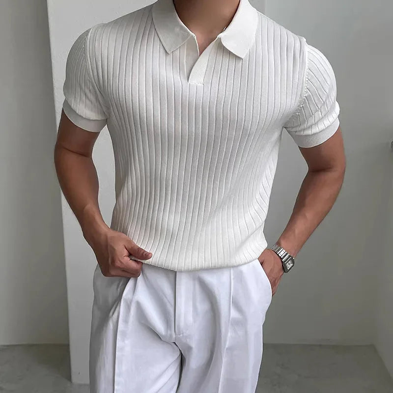 Polo Ceñido Elegante  Hombre