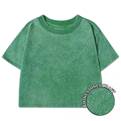 Crop tops de mujer 100% algodón