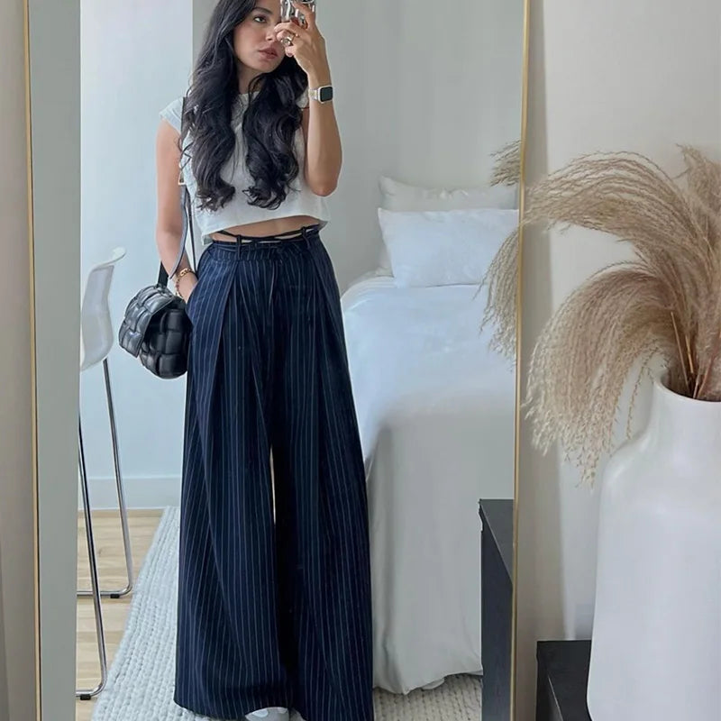 Pantalones anchos y holgados HXAO