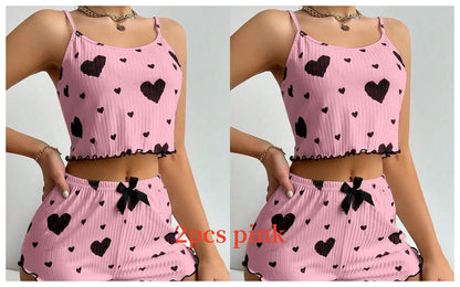 Pijama con estampados para mujer