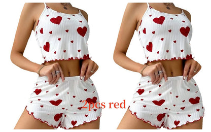 Pijama con estampados para mujer