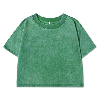 Crop tops de mujer 100% algodón
