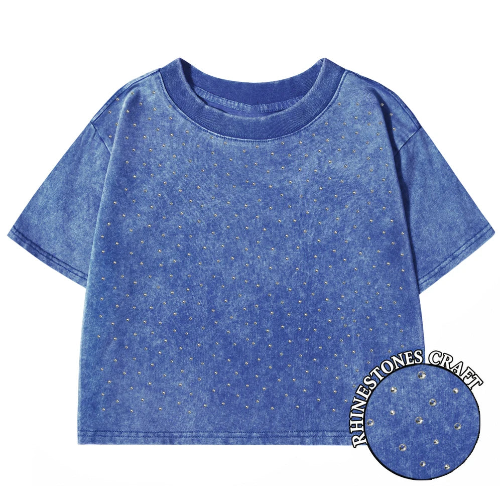 Crop tops de mujer 100% algodón