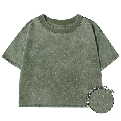 Crop tops de mujer 100% algodón