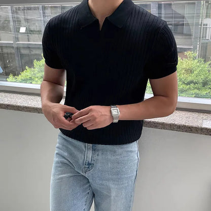 Polo Ceñido Elegante  Hombre