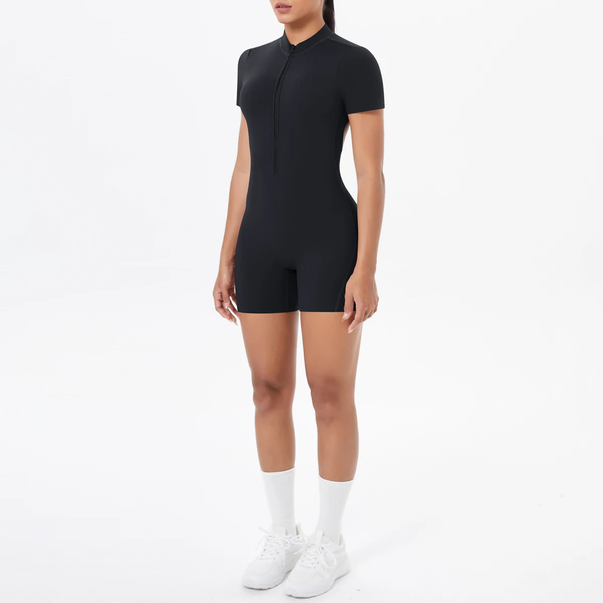 Conjunto deportivo de espalda abierta mujer