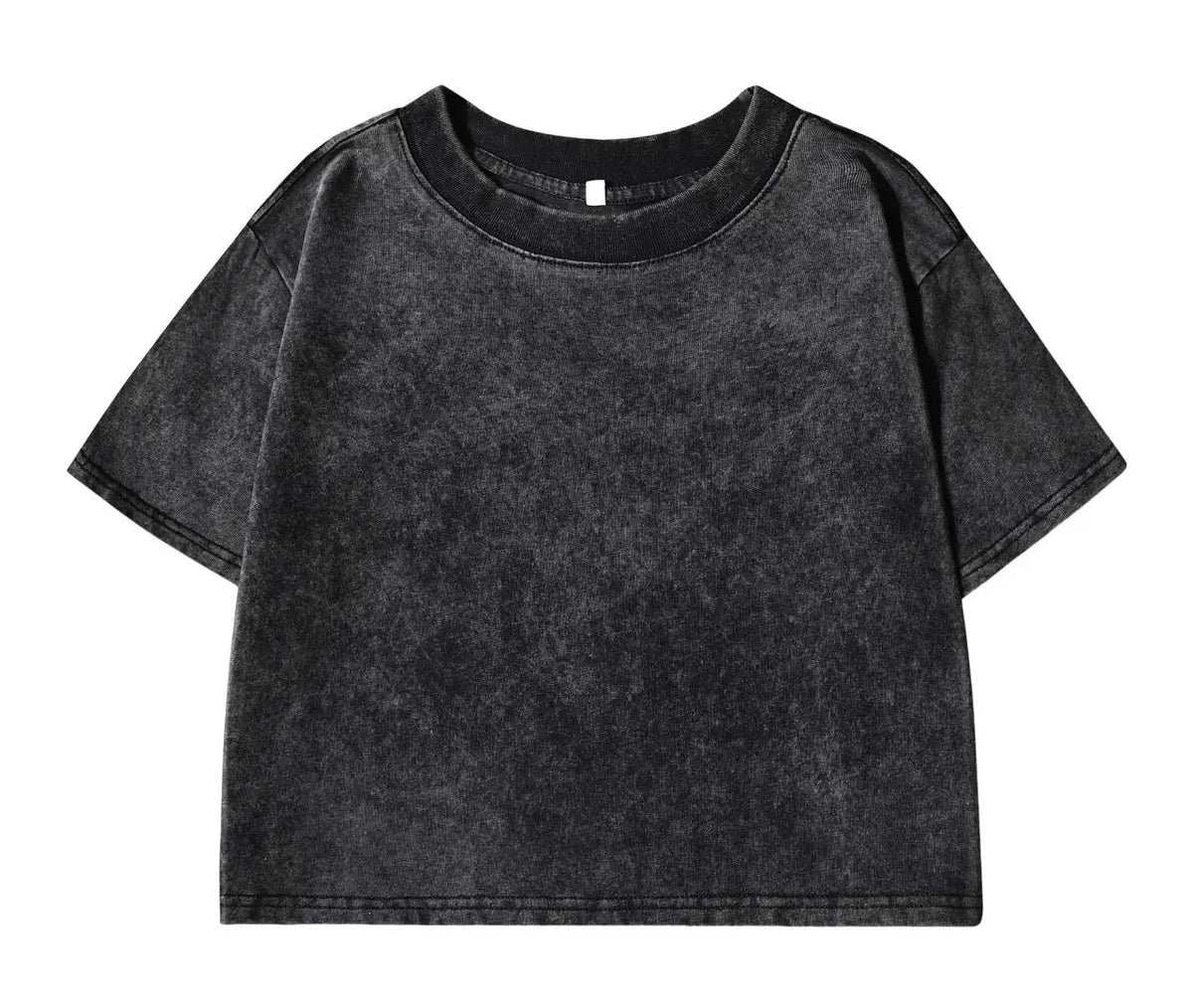 Crop tops de mujer 100% algodón