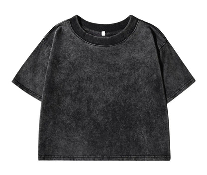 Crop tops de mujer 100% algodón