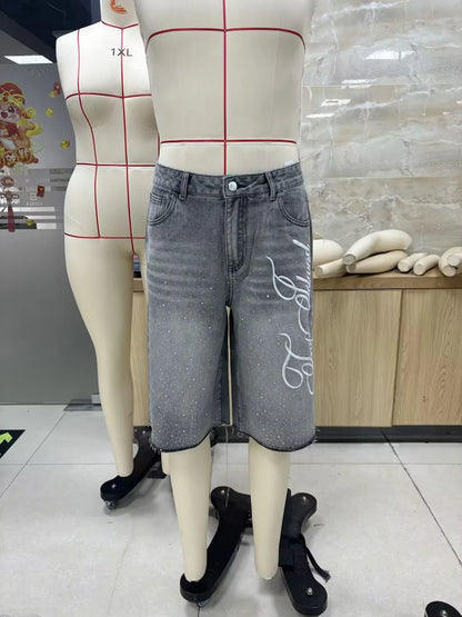 Shorts vaqueros de verano para hombre