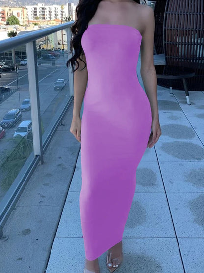 Vestido Ceñido Elegante Mujer