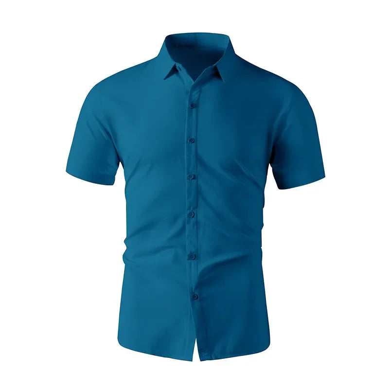 Camisa de manga corta para hombre