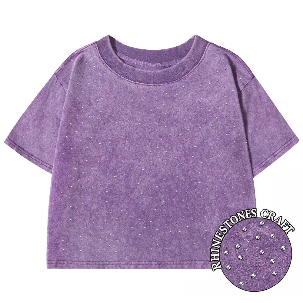 Crop tops de mujer 100% algodón