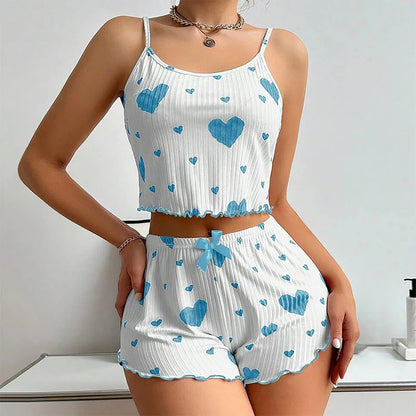 Pijama con estampados para mujer
