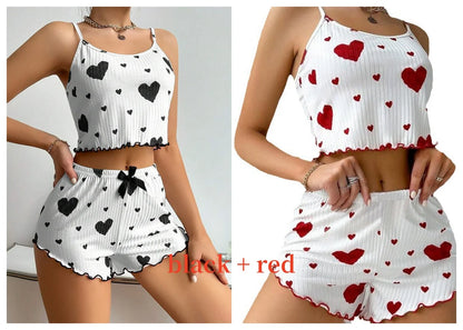 Pijama con estampados para mujer