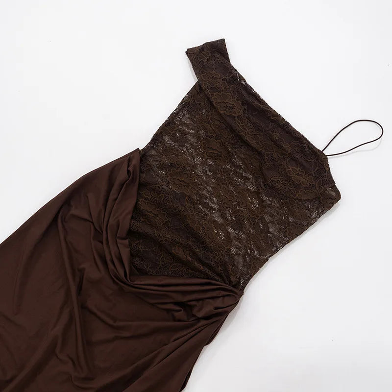 Vestido largo de lujo para mujer