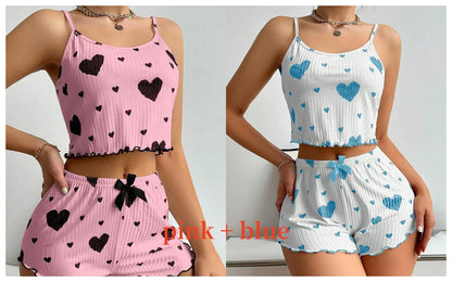Pijama con estampados para mujer