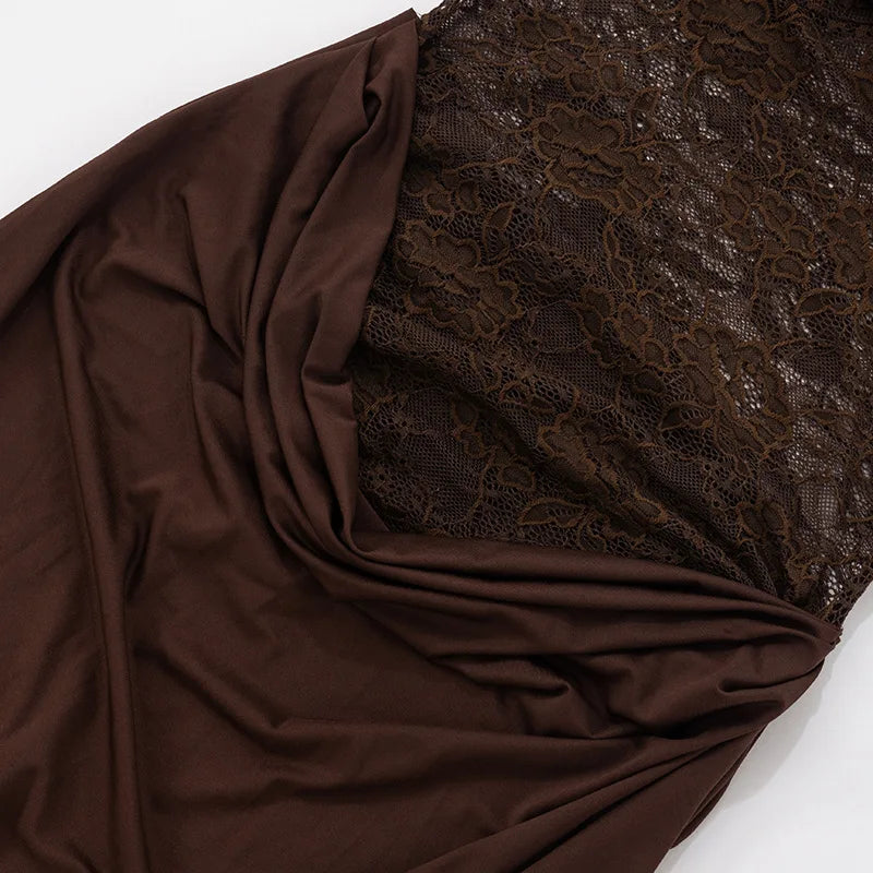 Vestido largo de lujo para mujer