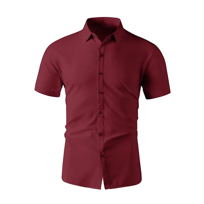 Camisa de manga corta para hombre