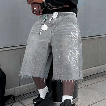 Shorts vaqueros de verano para hombre