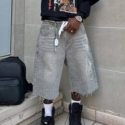 Shorts vaqueros de verano para hombre