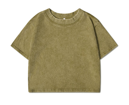 Crop tops de mujer 100% algodón