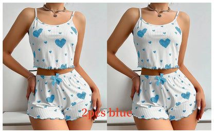 Pijama con estampados para mujer
