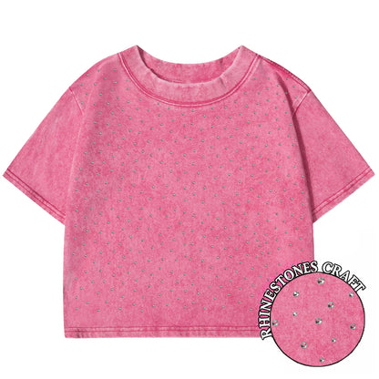 Crop tops de mujer 100% algodón