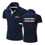 Navy blue white