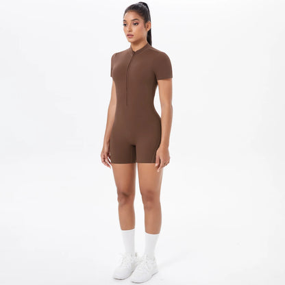 Conjunto deportivo de espalda abierta mujer