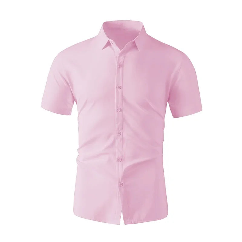 Camisa de manga corta para hombre