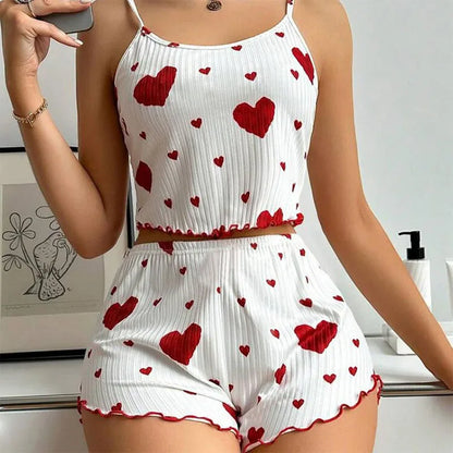 Pijama con estampados para mujer
