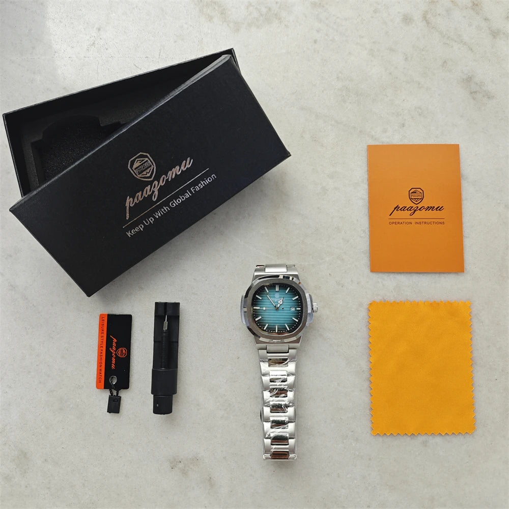 Reloj PAAZOMU de marca de lujo para hombre