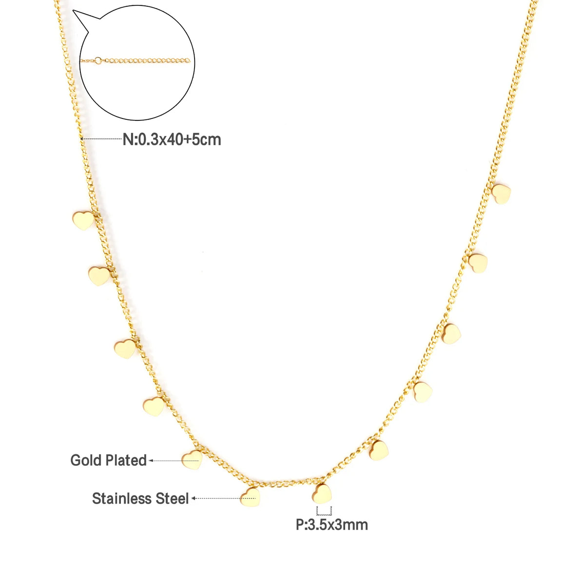 Collar LUXUKISSKIDS para mujer