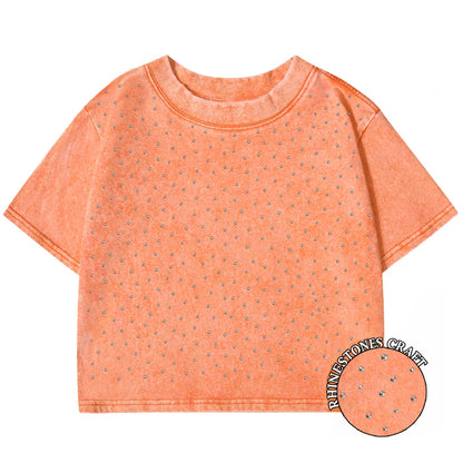 Crop tops de mujer 100% algodón