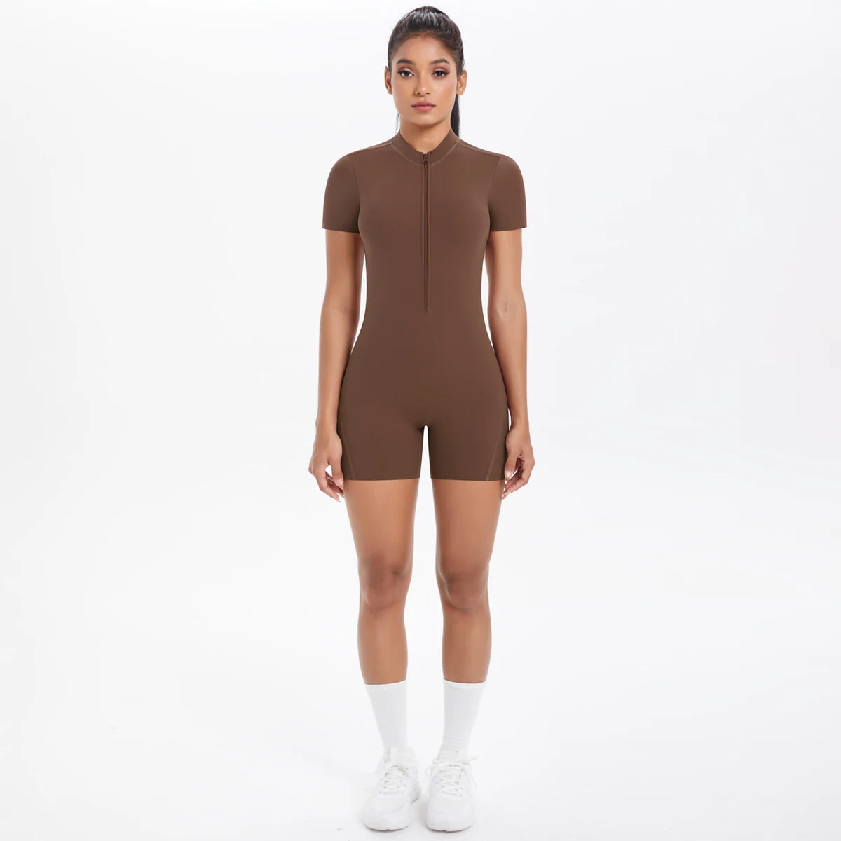 Conjunto deportivo de espalda abierta mujer