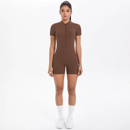 Conjunto deportivo de espalda abierta mujer
