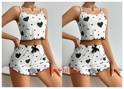 Pijama con estampados para mujer