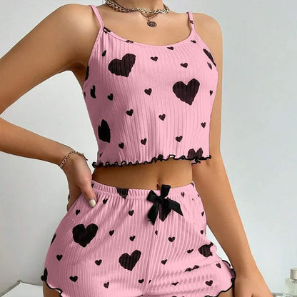 Pijama con estampados para mujer
