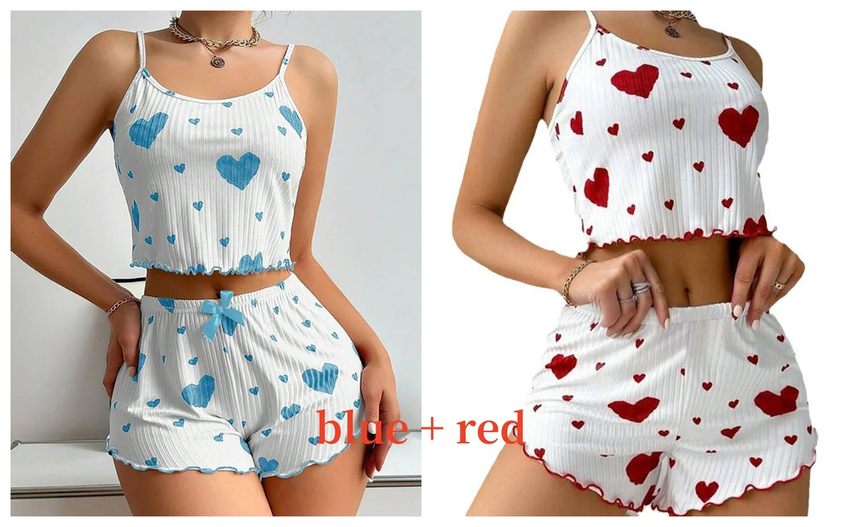 Pijama con estampados para mujer